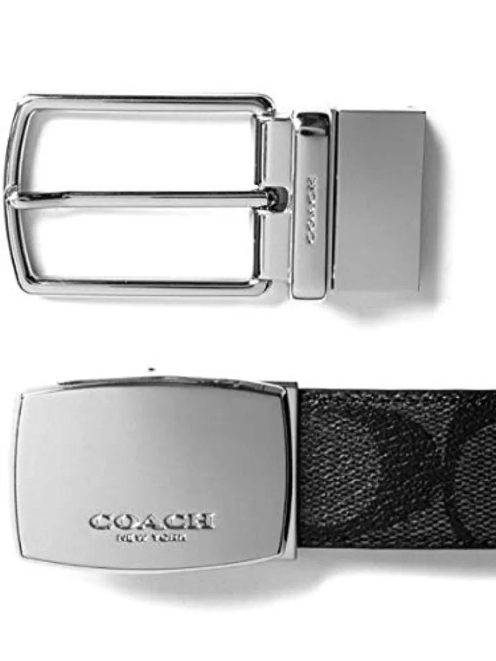 Coach F65242 Men’s Reversible Cut-to-Size Belt Gift Box NWT